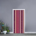 Pink And Purple Southwestern Print Door Sticker