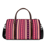 Pink And Purple Southwestern Print Duffle Bag