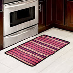 Pink And Purple Southwestern Print Kitchen Mat