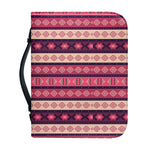 Pink And Purple Southwestern Print Leather Bible Cover