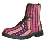 Pink And Purple Southwestern Print Backpack