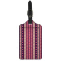 Pink And Purple Southwestern Print Luggage Tag