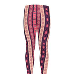 Pink And Purple Southwestern Print Men's leggings