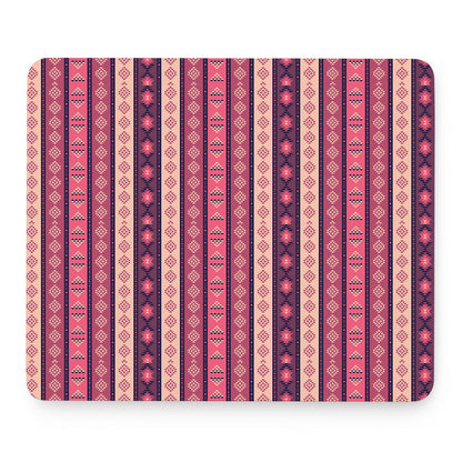 Pink And Purple Southwestern Print Mouse Pad