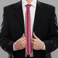 Pink And Purple Southwestern Print Necktie