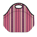 Pink And Purple Southwestern Print Neoprene Lunch Bag