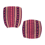 Pink And Purple Southwestern Print Office Chair Cover