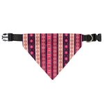 Pink And Purple Southwestern Print Over The Collar Dog Bandana