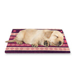 Pink And Purple Southwestern Print Pet Cooling Mat Cover
