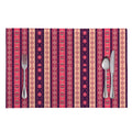 Pink And Purple Southwestern Print Placemat