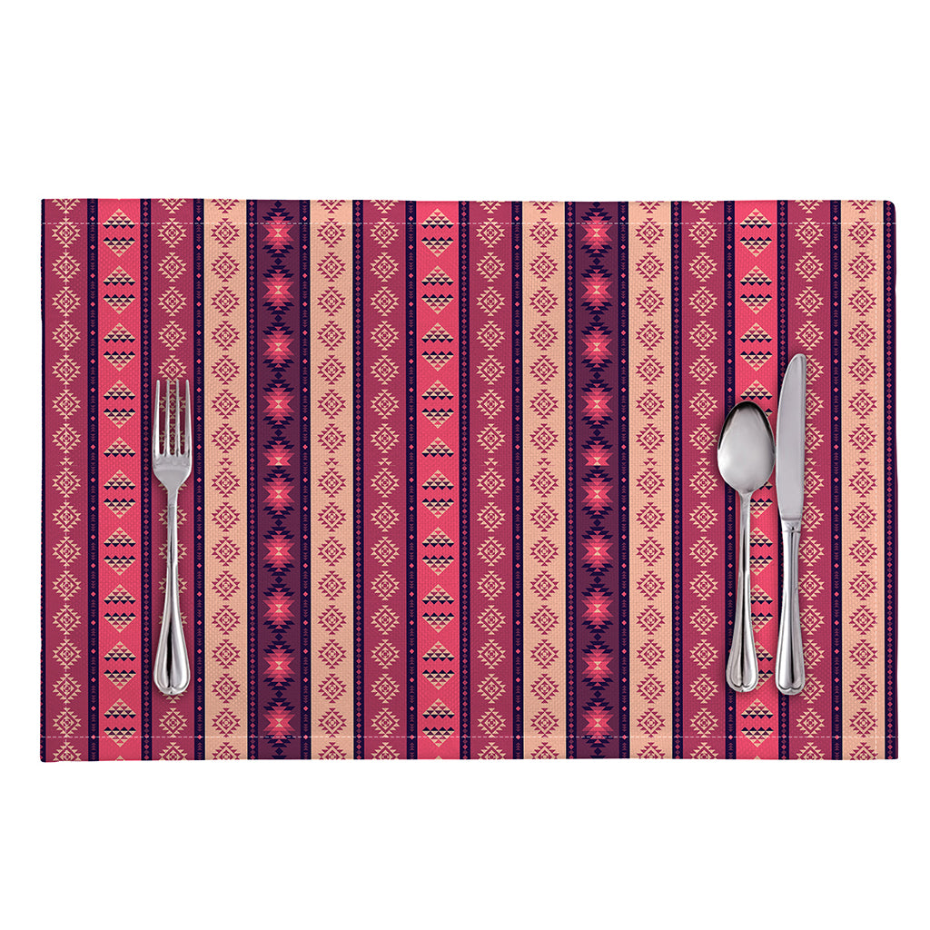 Pink And Purple Southwestern Print Placemat
