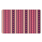 Pink And Purple Southwestern Print Polyester Doormat
