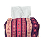 Pink And Purple Southwestern Print Rectangle Tissue Box Cover