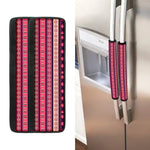 Pink And Purple Southwestern Print Refrigerator Handle Covers