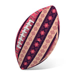 Pink And Purple Southwestern Print Rugby Ball