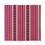 Pink And Purple Southwestern Print Silk Bandana