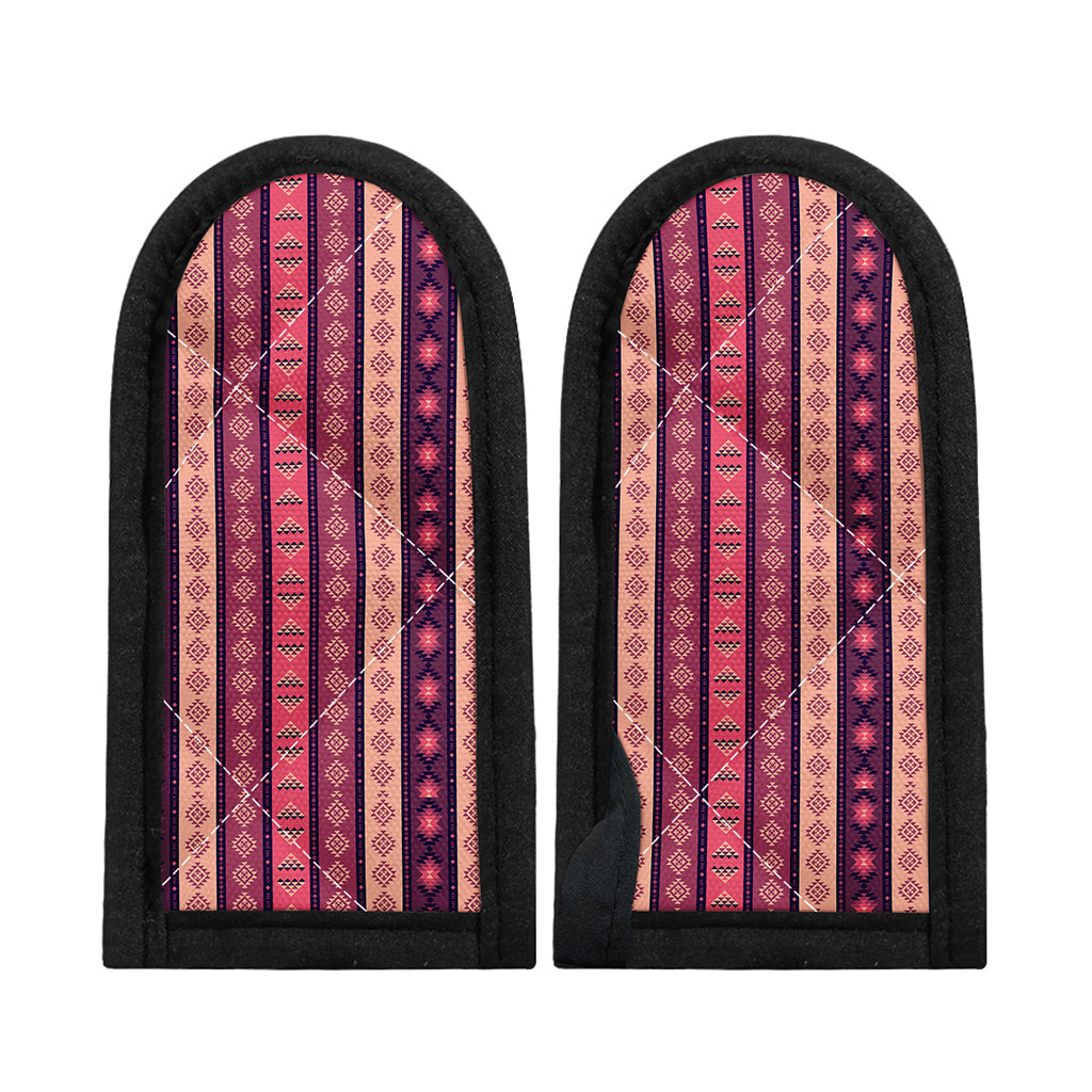 Pink And Purple Southwestern Print Skillet Handle Cover