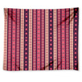 Pink And Purple Southwestern Print Tapestry