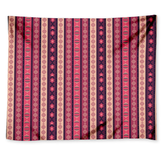 Pink And Purple Southwestern Print Tapestry