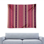 Pink And Purple Southwestern Print Tapestry