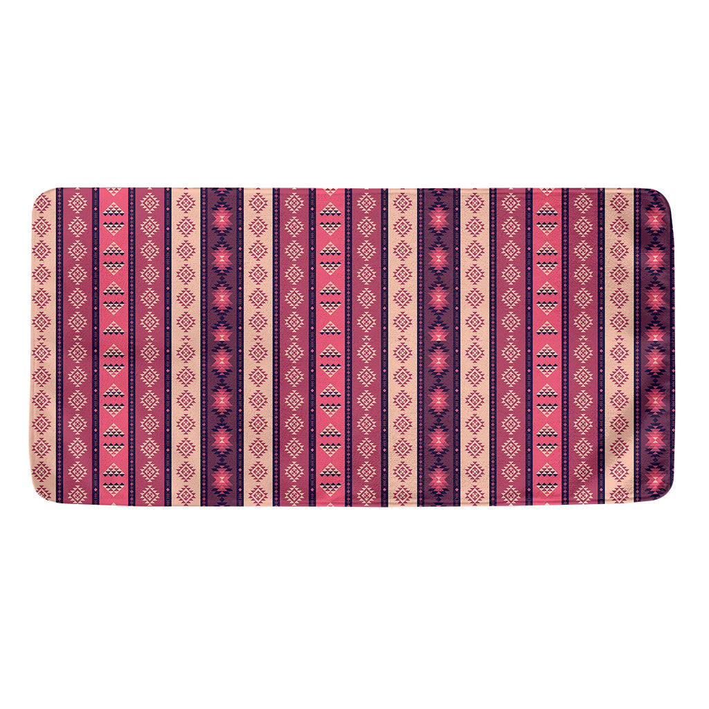 Pink And Purple Southwestern Print Towel