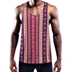 Pink And Purple Southwestern Print Training Tank Top