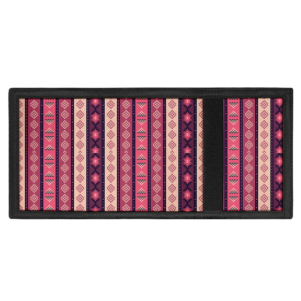 Pink And Purple Southwestern Print Trifold Wallet
