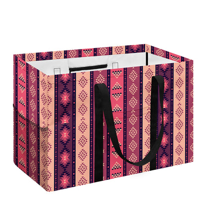 Pink And Purple Southwestern Print Utility Tote Bag