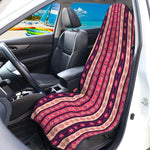 Pink And Purple Southwestern Print Waterproof Car Seat Cover