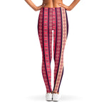 Pink And Purple Southwestern Print Women's Leggings