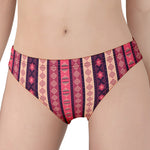 Pink And Purple Southwestern Print Women's Panties