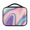 Pink And Teal Holographic Print Classic Bible Case