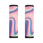 Pink And Teal Holographic Print Handle Covers