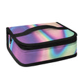 Pink And Teal Holographic Print Small Lunch Bag