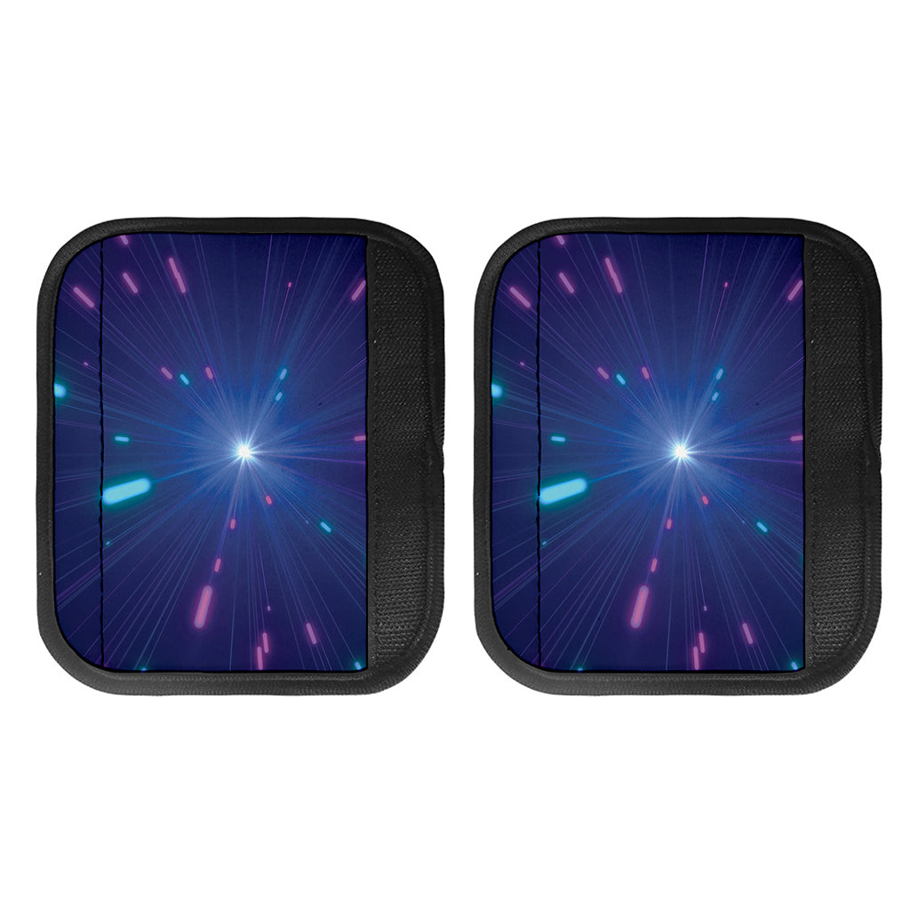Pink And Teal Lights Speed Print Handle Covers