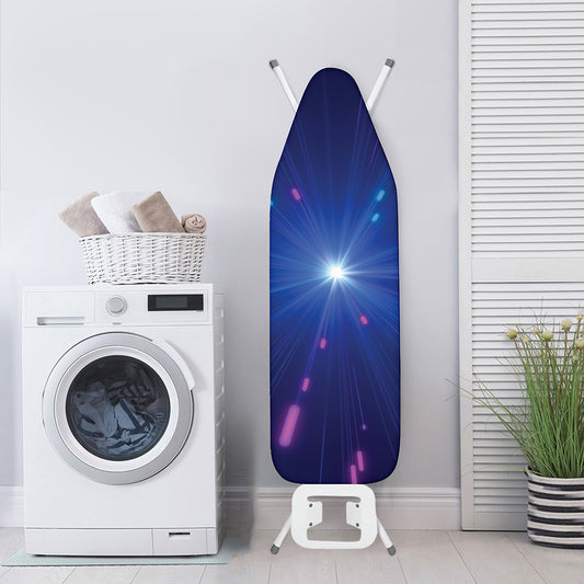 Pink And Teal Lights Speed Print Ironing Board Cover