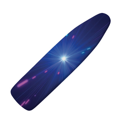 Pink And Teal Lights Speed Print Ironing Board Cover