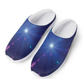 Pink And Teal Lights Speed Print Mesh Casual Shoes
