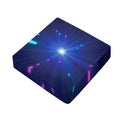 Pink And Teal Lights Speed Print Outdoor Seat Cushion Cover