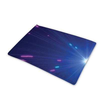 Pink And Teal Lights Speed Print Pet Cooling Mat Cover