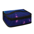 Pink And Teal Lights Speed Print Small Lunch Bag