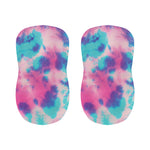 Pink And Teal Tie Dye Print Bar Stool Covers