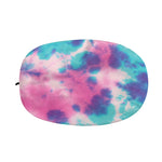 Pink And Teal Tie Dye Print Car Side Mirror Covers
