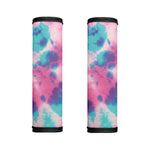 Pink And Teal Tie Dye Print Handle Covers