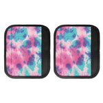 Pink And Teal Tie Dye Print Handle Covers