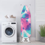 Pink And Teal Tie Dye Print Ironing Board Cover
