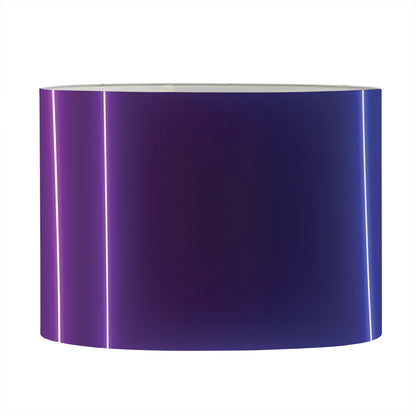 Pink And Teal Tunnel Lights Print Drum Lamp Shade