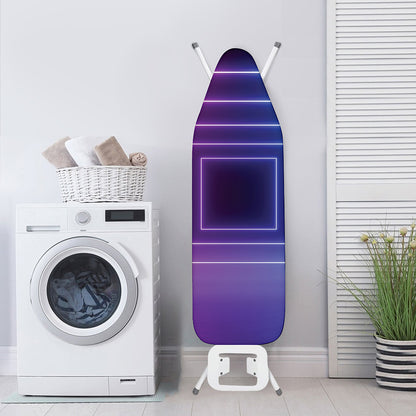 Pink And Teal Tunnel Lights Print Ironing Board Cover