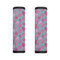 Pink And Teal Watercolor Heart Print Handle Covers