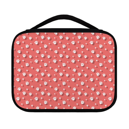 Pink And White Animal Paw Pattern Print Classic Bible Case